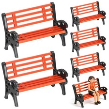 6 pezzi miniatura panca