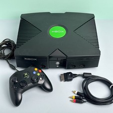 Console Microsoft XBOX Classic + Controller originale + Cavi - MOD EVOLUTIONX