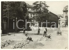 1941 MILANO Via dei Giardini - Lavori - Nuova pavimentazione e illuminazione