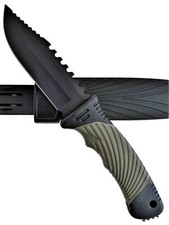 Coltello A Lama Fissa Da Caccia Pesca Campeggio Trekking Sopravvivenza Outdoor