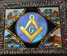 Quadro con cornice simbolo