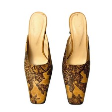 Tacchi mules vintage pelle