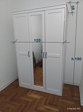 Guardaroba + Cassettiera per camera letto