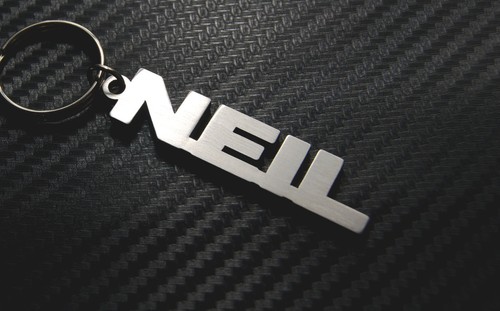 Neil keyring keychain - neil, fob