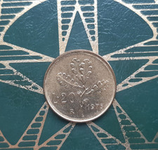 ($)   20 Lire 1975 (Ramo di