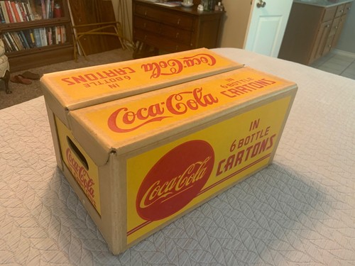 Antica cassa scatola - , coca-cola