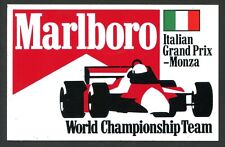MCLAREN F1 ITALIAN GRAND PRIX MONZA ADESIVO ORIGINALE