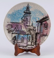 Piatto ZAGREB in Ceramica da