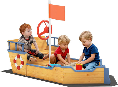 Sabbiera per bambini legno - per, in