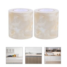 2 di copertura per battiscopa in carta marmorizzata, controsoffitto in