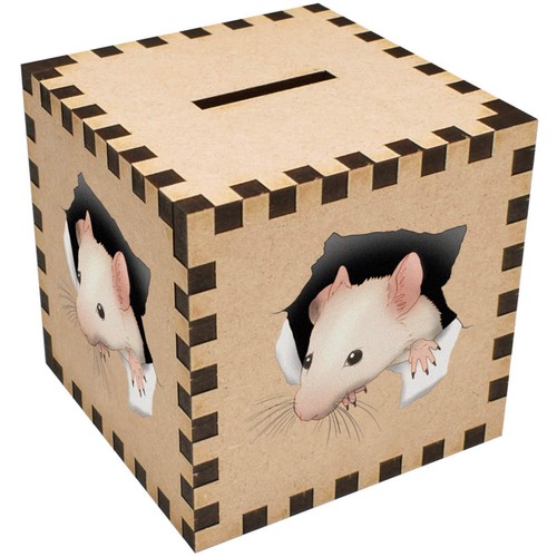Mouse through hole money - through, hole'