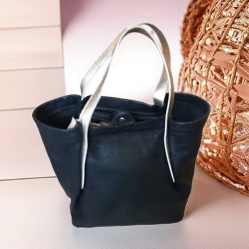 Borsa mano tosca blu - borsa,