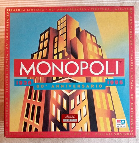 Monopoli anniversario - monopoli, 60°