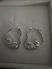 Orecchini donna cuore terrier