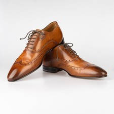 Scarpe Oxford in pelle marrone