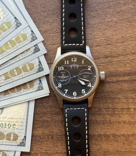 Orologio meccanico aviatore - orologio,
