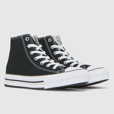 Scarpe da ginnastica Converse All Star EVA Lift Hi Junior nere bianche UK 5 Eur 38 nuove imballate