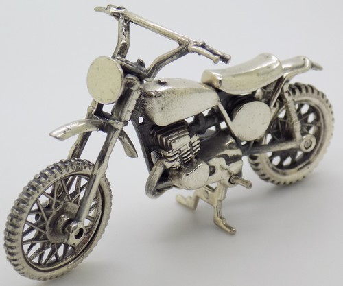 Statuina scultura moto grande