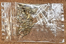 busta chiodini 10mm ottone testa tonda modellismo navale accessori