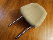 Poggiatesta Sedile Anteriore Alcantara Beige Lancia Phedra, Come NUOVO Originale