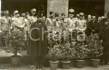 1929 ROMA Pietro GAZZERA e ufficiali inaugurano corso MILIZIA UNIVERSITARIA Foto
