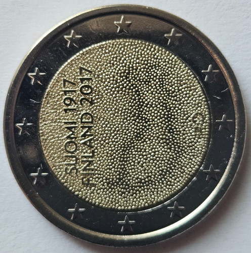Moneta euro finlandia 2017 - moneta,