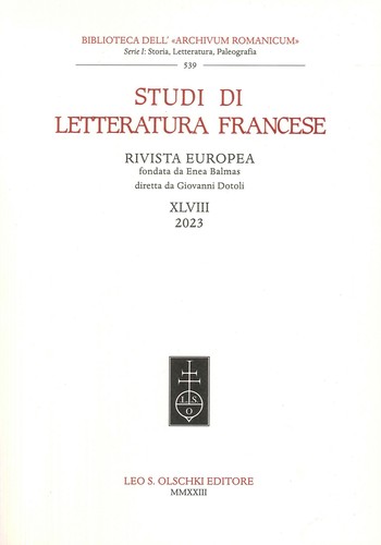 Studi letteratura francese - letteratura,