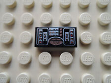 Lego 1 x piastrella 3069bps2 nero 1x2 letto Espositore rubinetto SW 8098 10212 7965