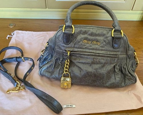 Autentica borsa mano - a, miu