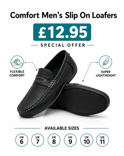 Mocassini uomo slip di - slip, on