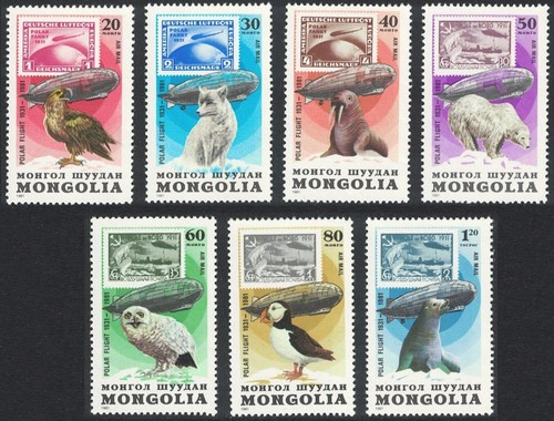 Mongolia 1981 fauna animali - 1981,