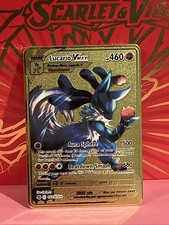 Carta pokémon metallo dorato - pokémon,