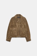 ZARA BOMBER JACKET IN 100%