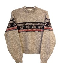 Maglione sci alpino pura lana