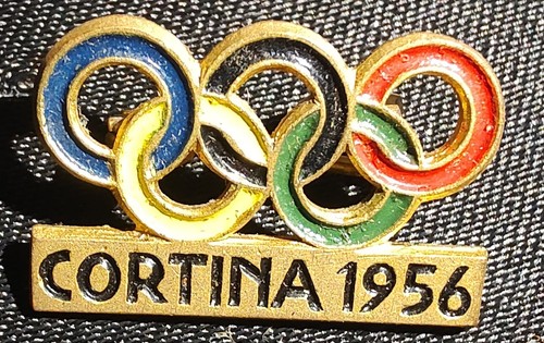 Spilla olimpiadi cortina - spilla,