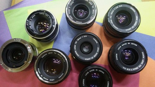 Canon obiettivi messa a - obiettivi,