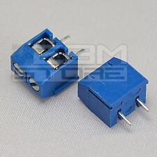 2 pz morsetti 2 poli H=10 Morsettiera PCB circuito stampato - ART. AZ09