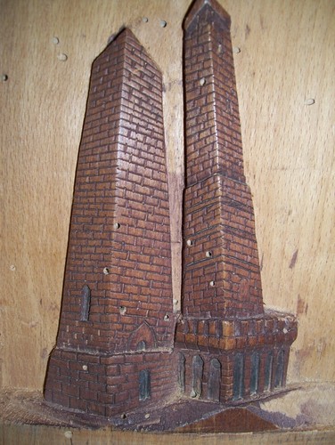 Scultura vecchia legno - scultura, in