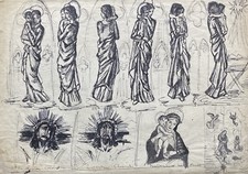 Cristo Madonna Con Bambino