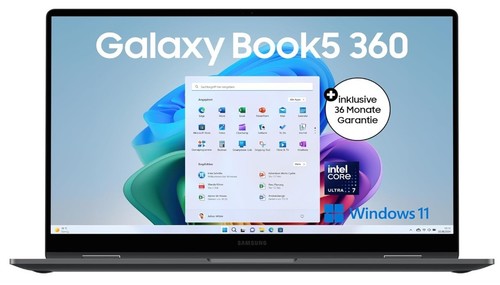 Samsung galaxy book5 - 360, 15"