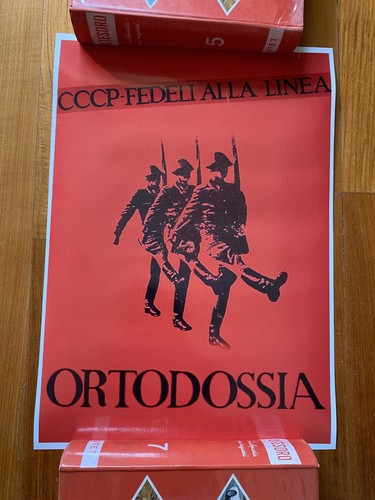 Cccp fedeli alla linea - fedeli, poster