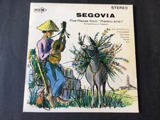 Castelnuovo Tedesco Frescobaldi Donostia Debussy Weiss Sor SEGOVIA chitarra