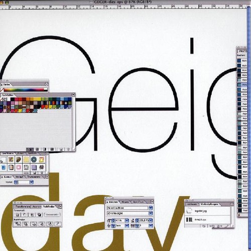 Geiger day vinyl record - geiger,