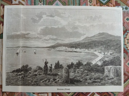 Mentone - "mentone, (francia)