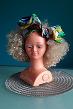 "SEBINO" "Fabella Super Star" Estetista Beauty Salon, testa di bambola, 1979.