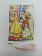 Calendarietto da barbiere Opere Liriche 1962