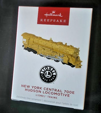 Hallmark 2025 Lionel Trains New York Central 700E locomotiva Hudson LE
