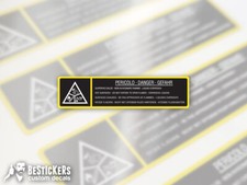 1 adesivo etichetta SUPERFICI