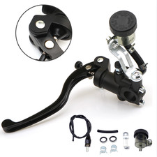 POMPA FRENO RADIALE MOTO E SCOOTER UNIVERSALE PIT DIRT BIKE POSTERIORE SX 17,5