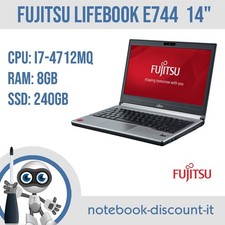 Notebook FUJITSU LifeBook E744